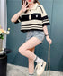 Denim patchwork cardigan
